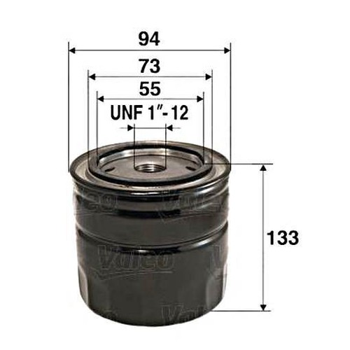 Oil filter valeo fits - filter,