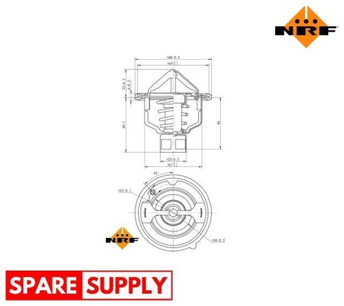Thermostat coolant for nissan - for,