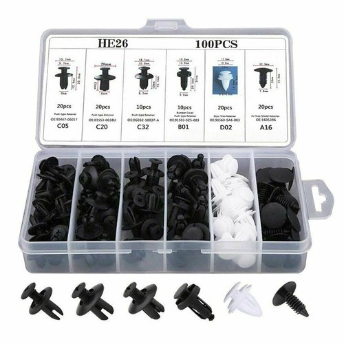100pcs set fixing fastener kit - fastener,