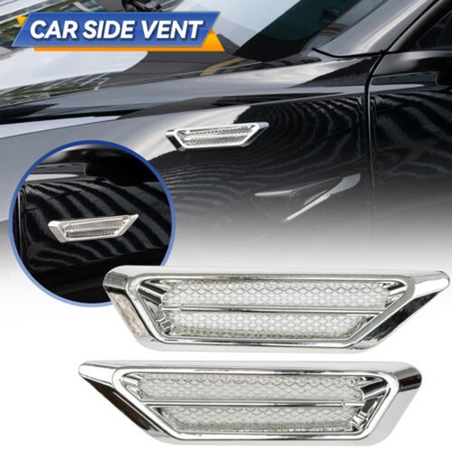 2pcs plastic chrome car air - 2pcs,