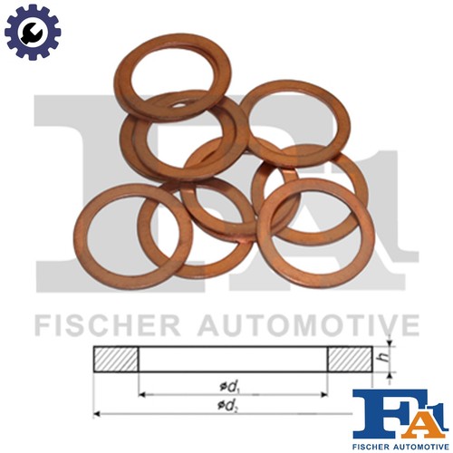 10x seal ring oil drain - 10x, plug