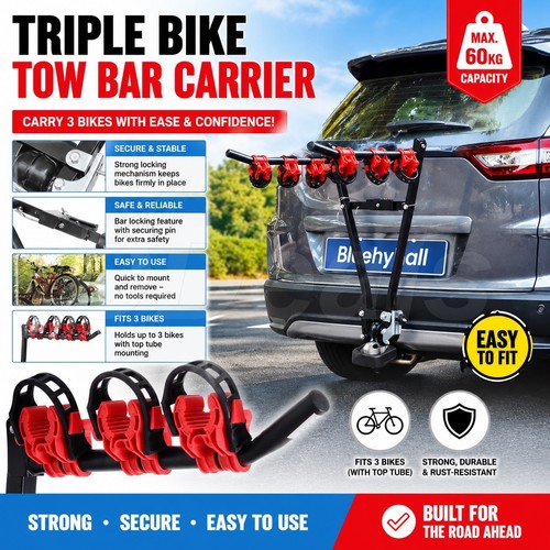 Bike car rack carrier - 3, triple