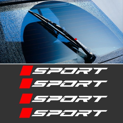 4pcs sport veicle car - "sport",