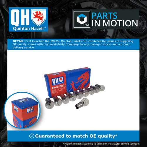 Bulb fits nissan genuine - nissan, qh