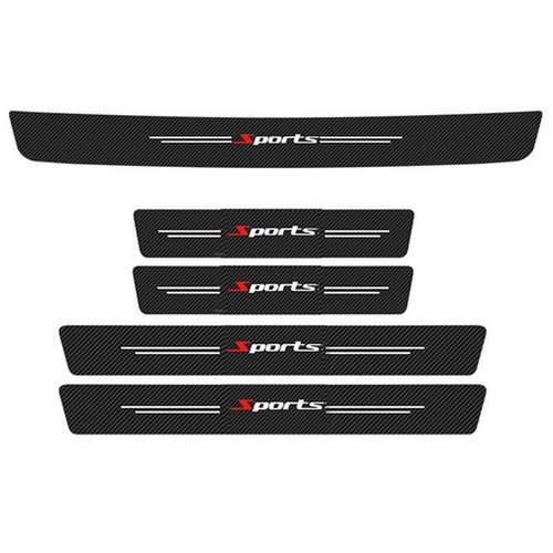 5pcs carbon fiber - carbon, look
