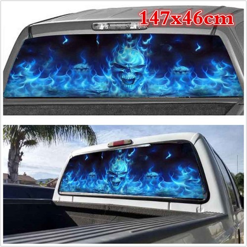 147x46cm car truck - truck, flaming