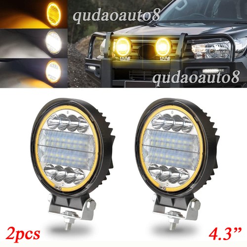 Led work lights white - 2x,