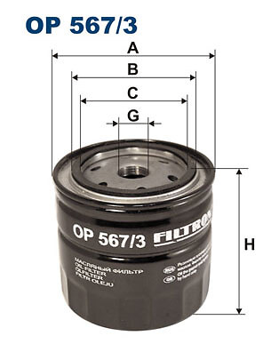Filtron 567 oil - op,