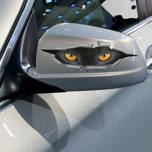 Funny peeking car sticker - peeking,