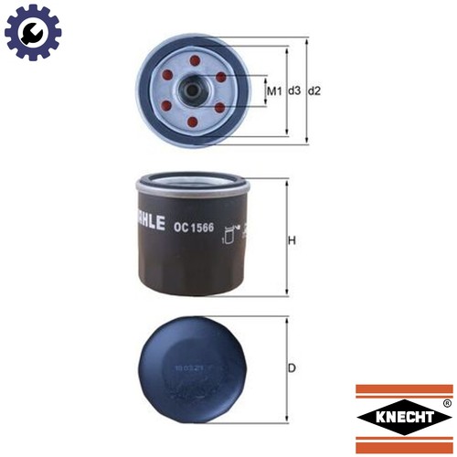 Oil filter 1566 for - oil,