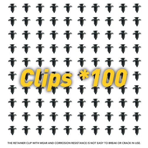 Undertray under trim clips - undertray,