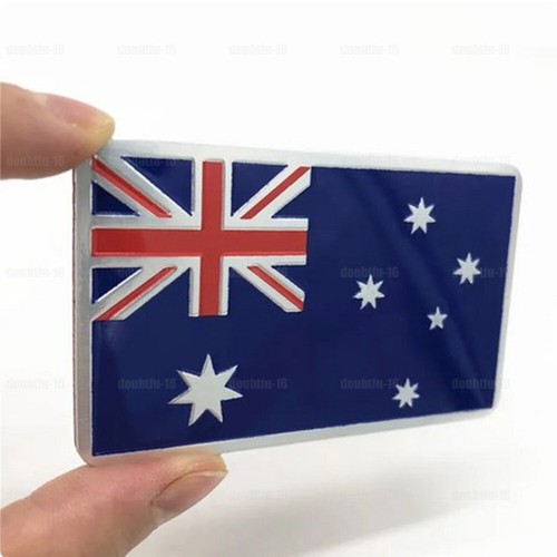 Australia flag metal logo - australia,