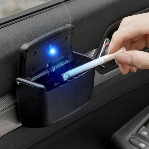 Car ashtray blue led light - blue,