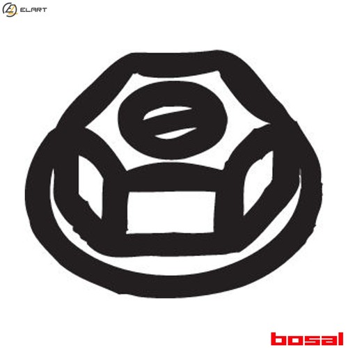 10x nut exhaust manifold - nut,