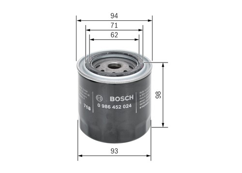 Bosch 986 452 024 oe - 0,