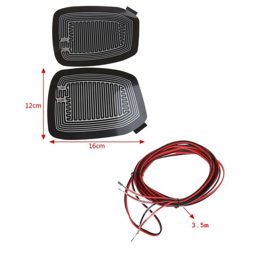 Glass heating demister pads - glass,