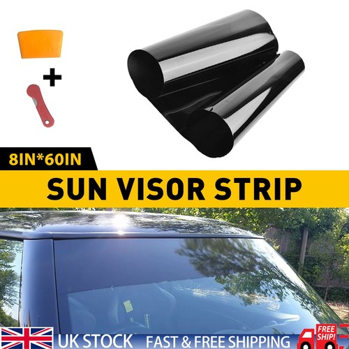Sun strip visor - strip, windshield