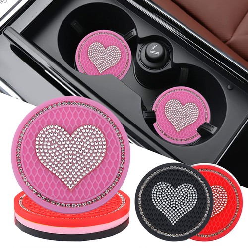 2pcs diamond heart shaped - 2pcs,