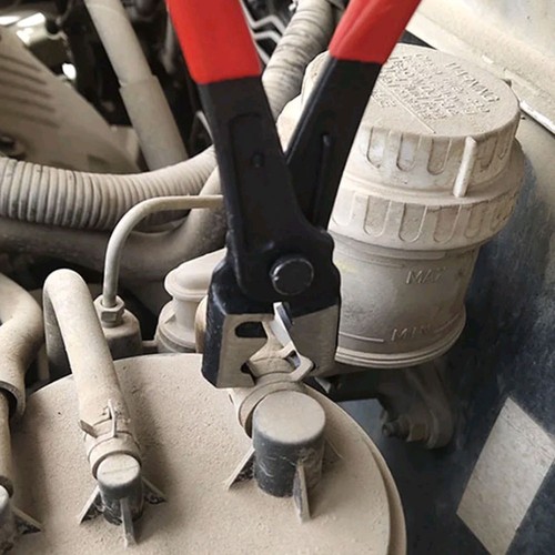 Car oil hose - 1×, plier