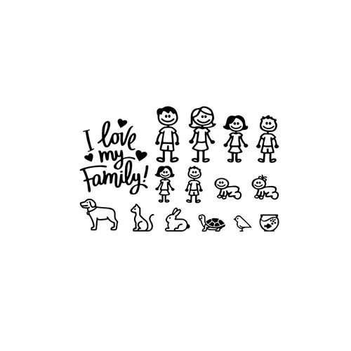 Personalised car sticker - personalised,