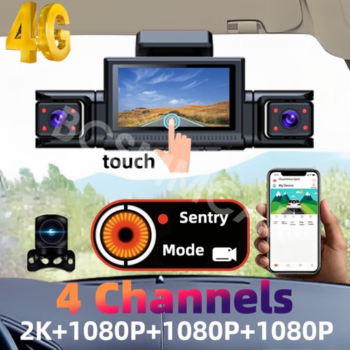 Car dash cam - rear, left