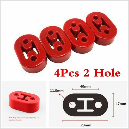 4pcs 2holes 5mm - 2holes, exhaust